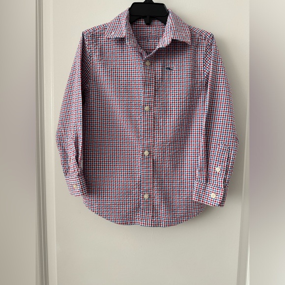 Toddler Boy Vineyard Vines Classic Check Shirt - Picture 1 of 5